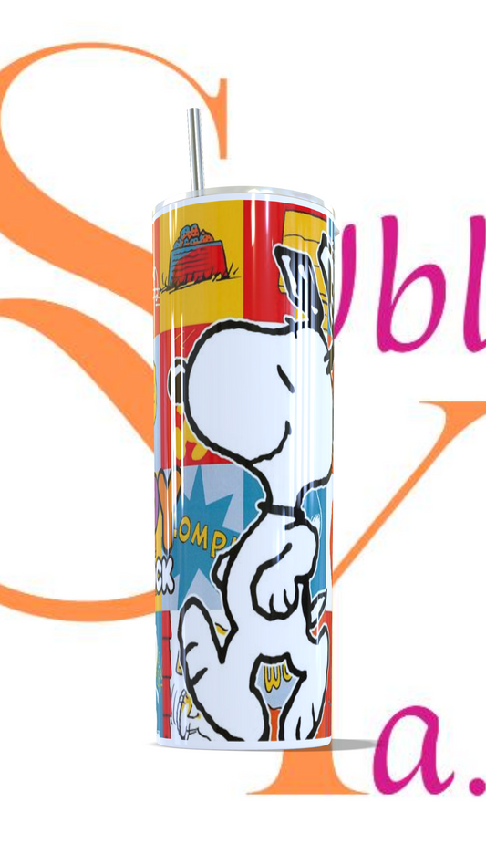 Vaso térmico de 600ml Snoopy