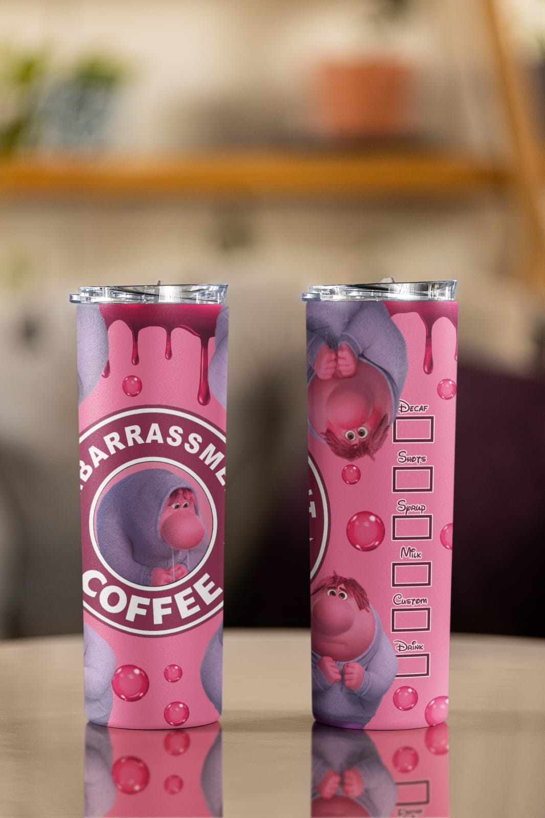 Vaso térmico de 600ml Temática Intensamente