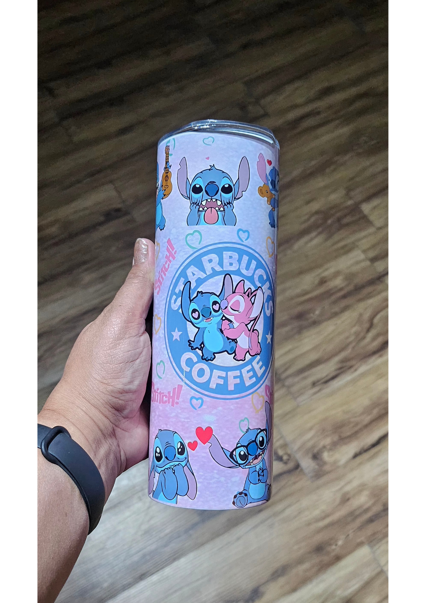 Tumbler térmico de 20oz Stitch