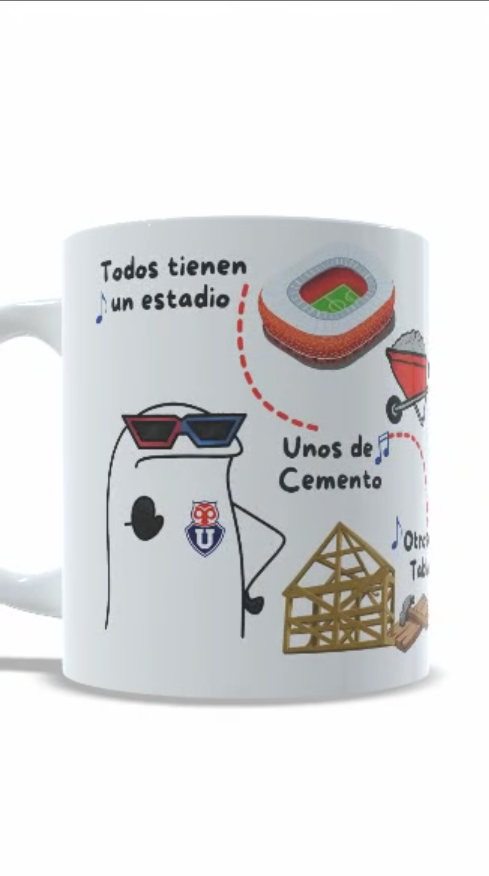Taza U de chile Flork