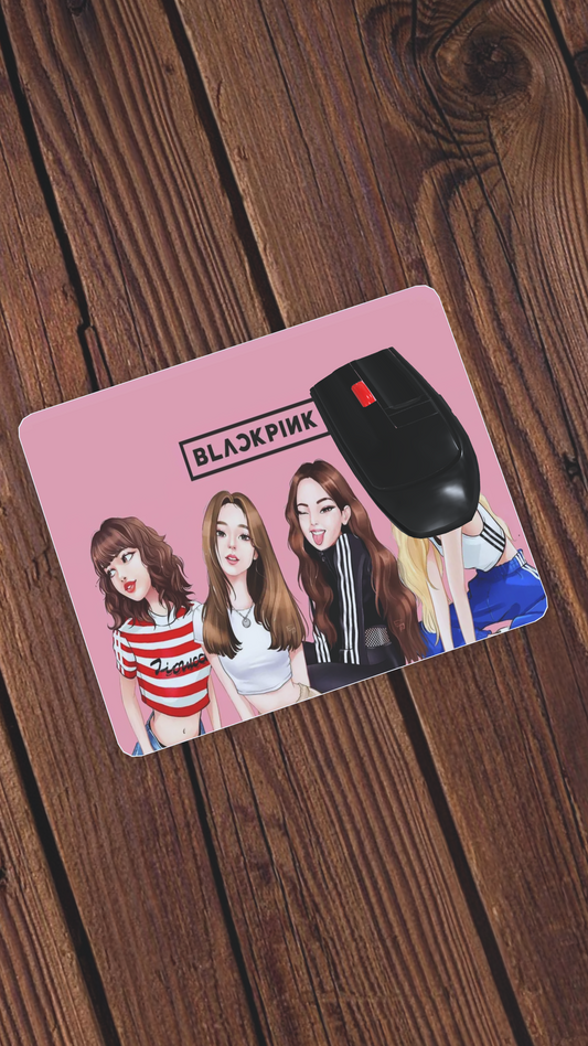 Maused pad Black Pink