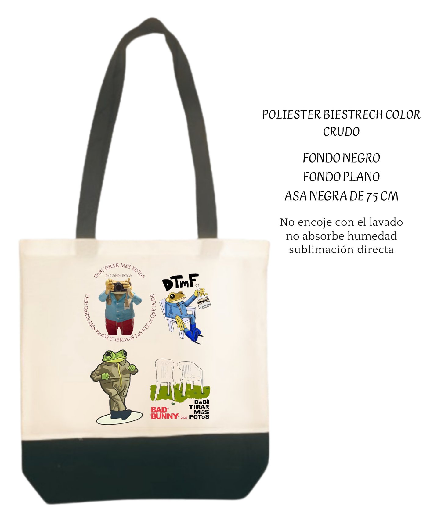Totebags Debí tirar más Fotos, Bad Bunny