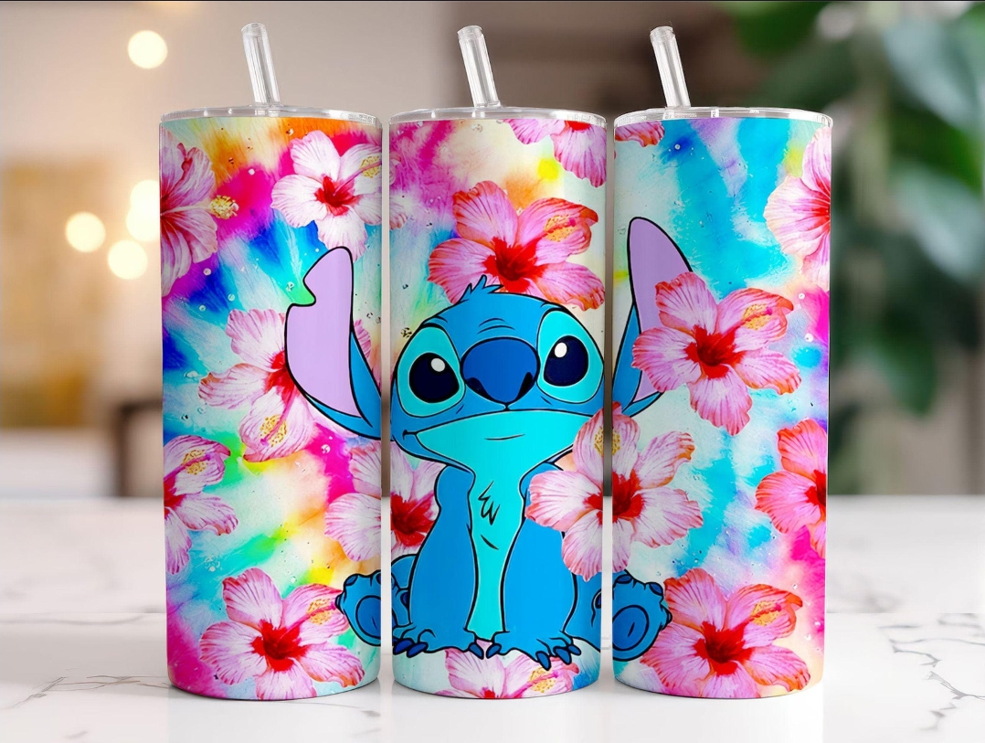 Tumbler Diseño Stitch