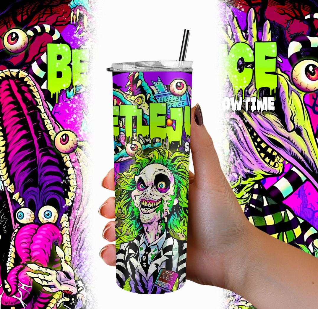 Tumbler de 600ml Beetlejuice