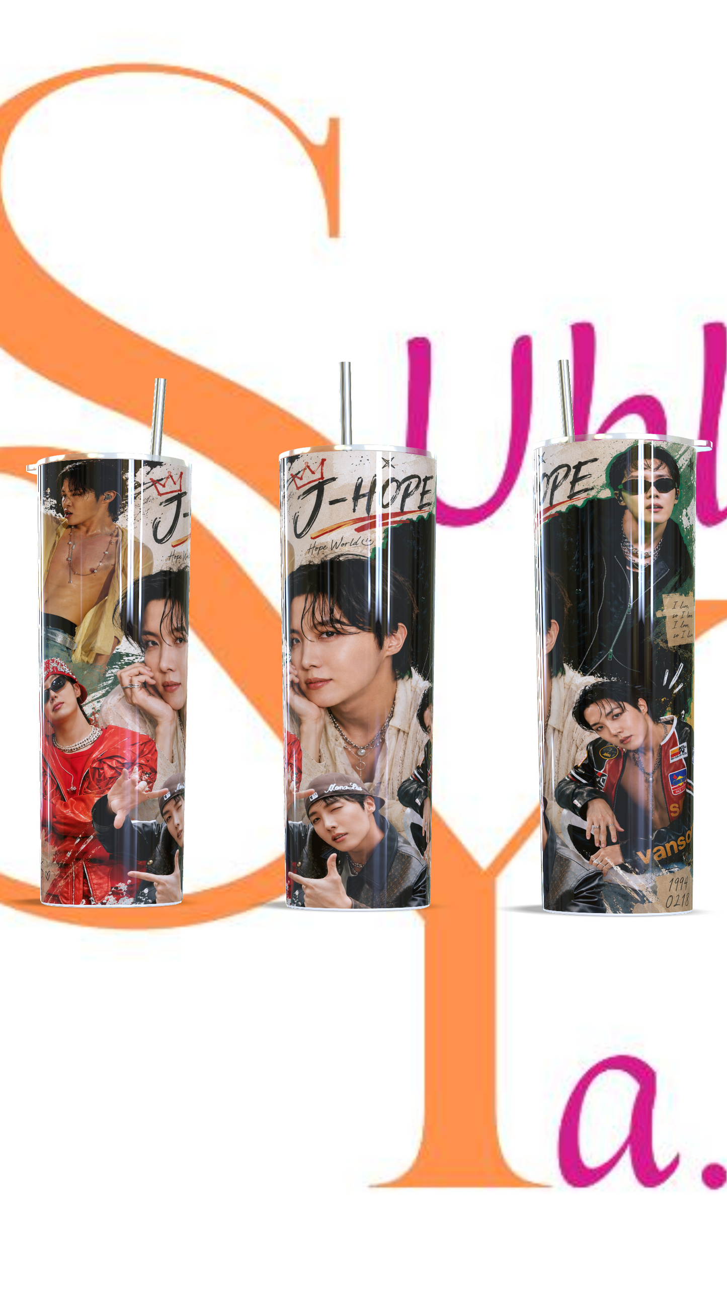 J-Hope Bts, Vaso térmico Capacidad de 600ml.