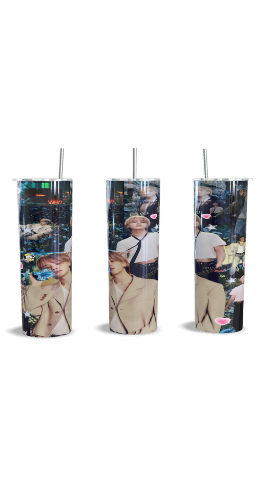 Tumbler de 600ml Diseño Jimin Bts
