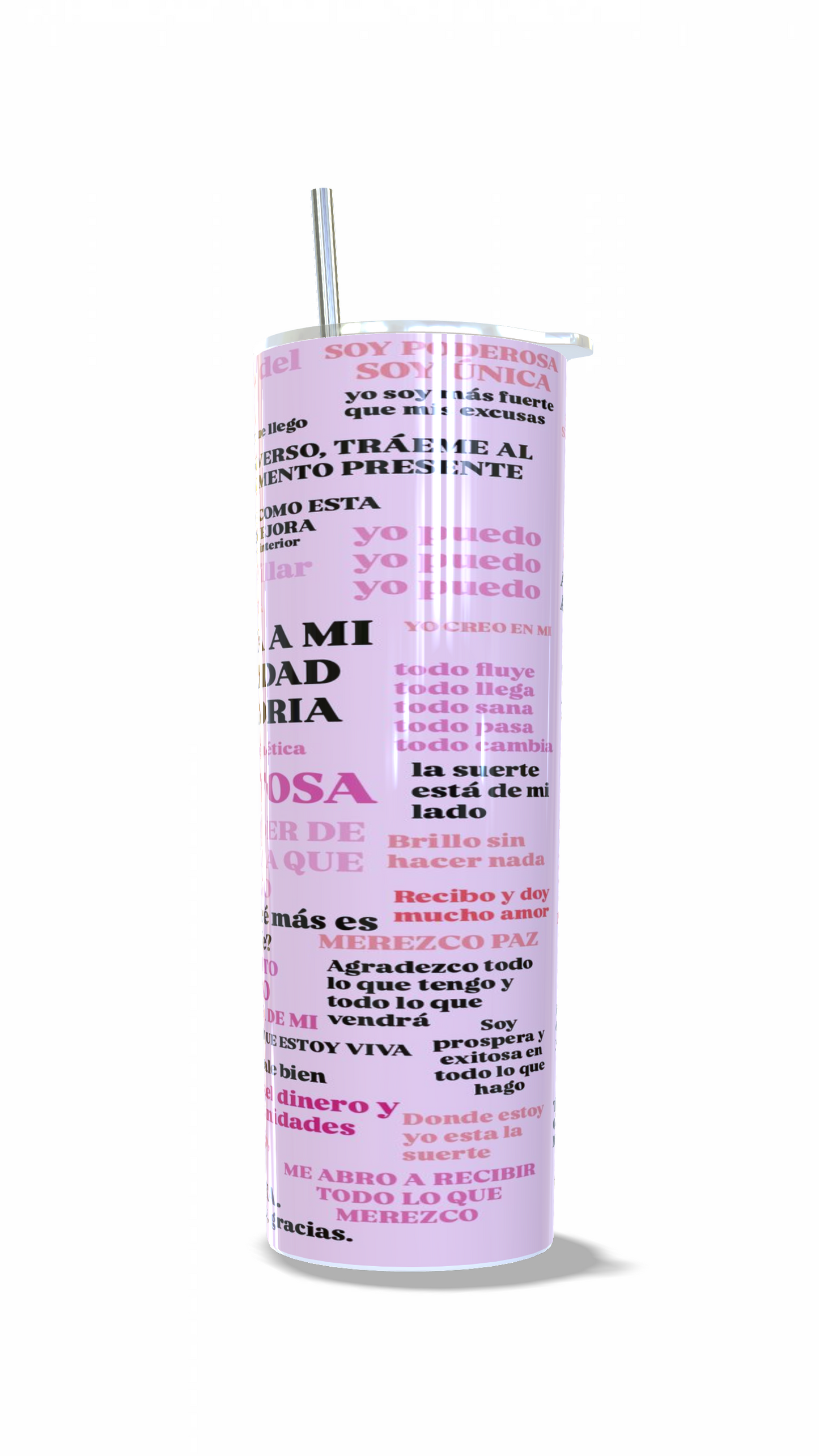 Vaso térmico 600ml Afirmaciones