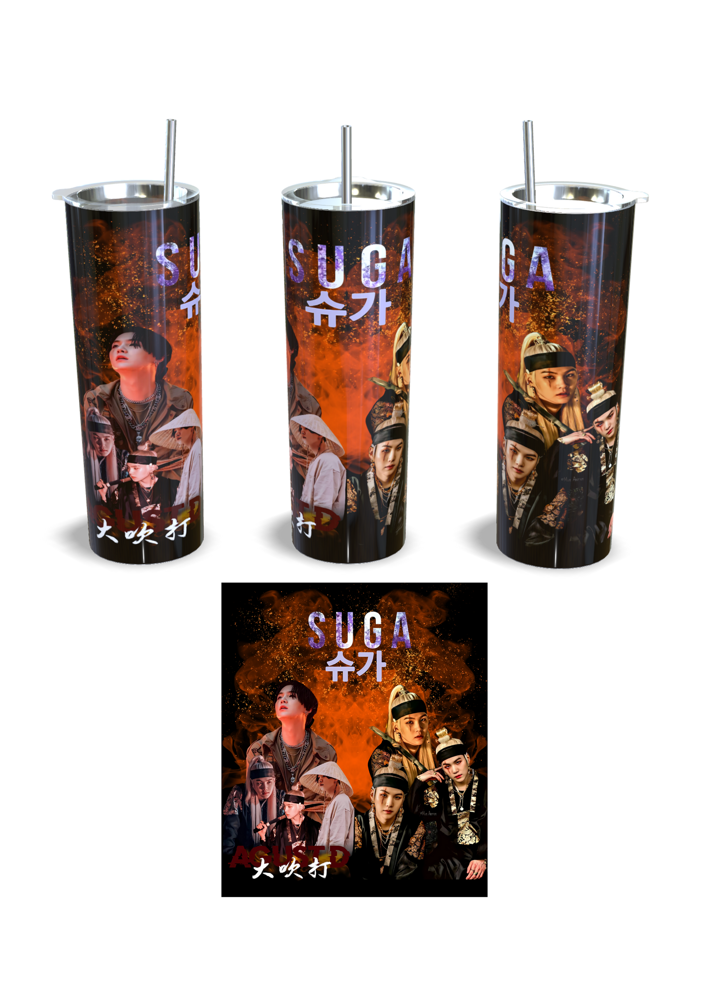 Tumbler de 600ml Suga Bts