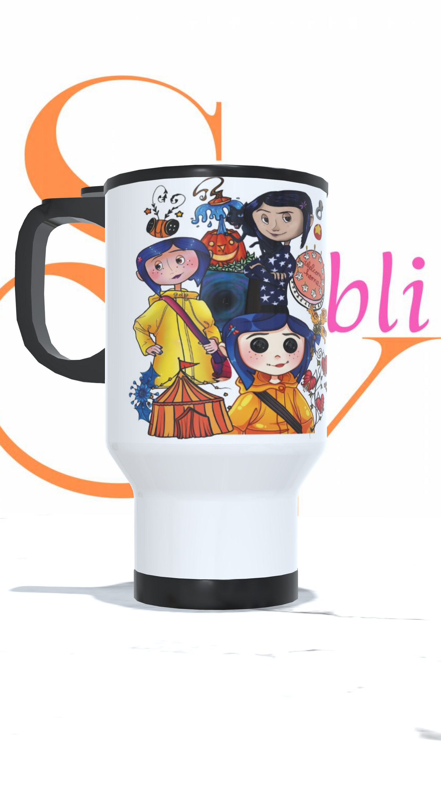 Mug térmico Coraline