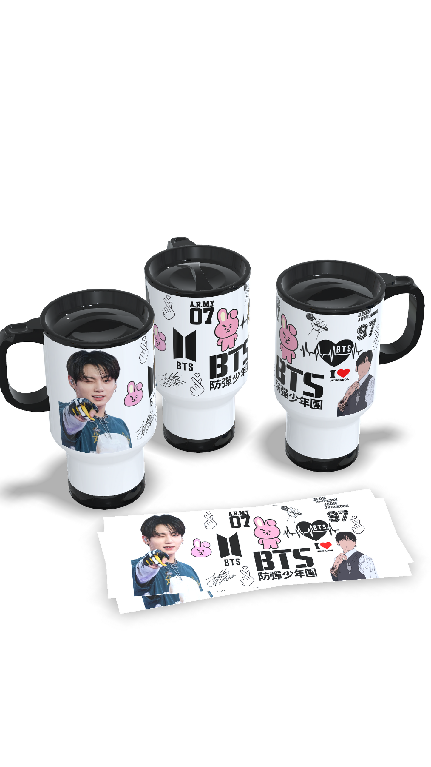 Mug térmico Junkook Bts