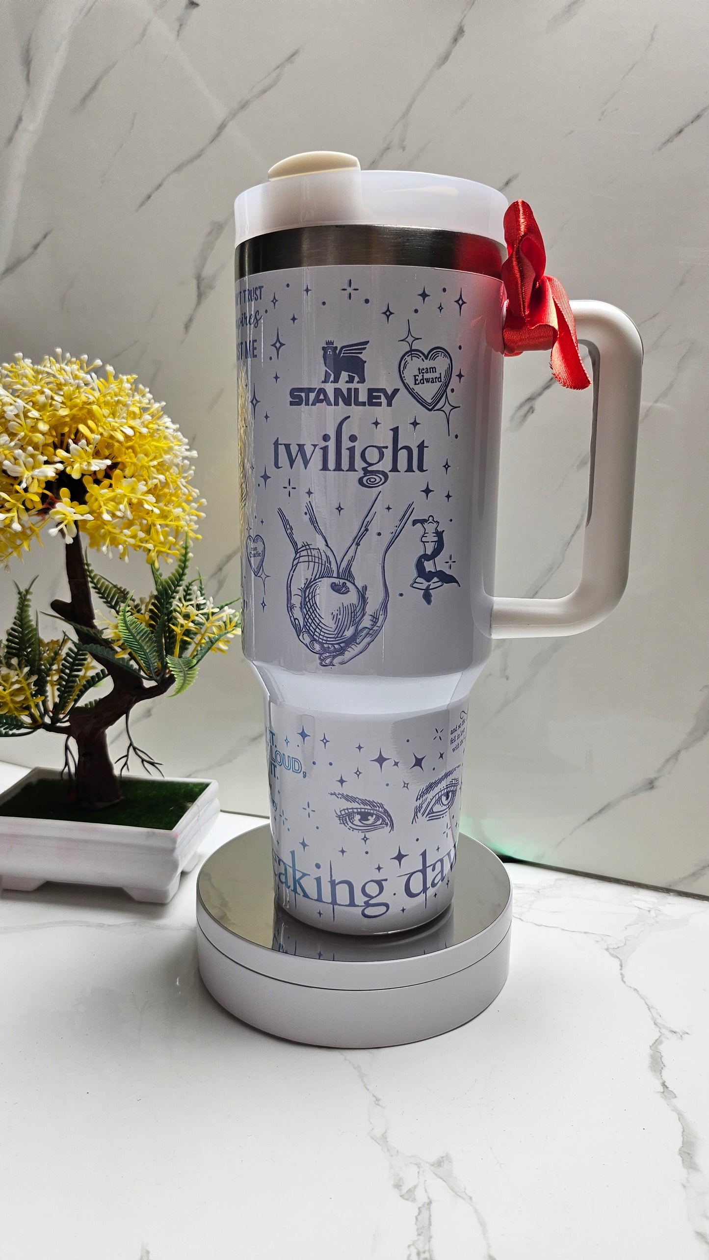 Vaso tipo Stanley, Crepúsculo, Vaso térmico de 40oz