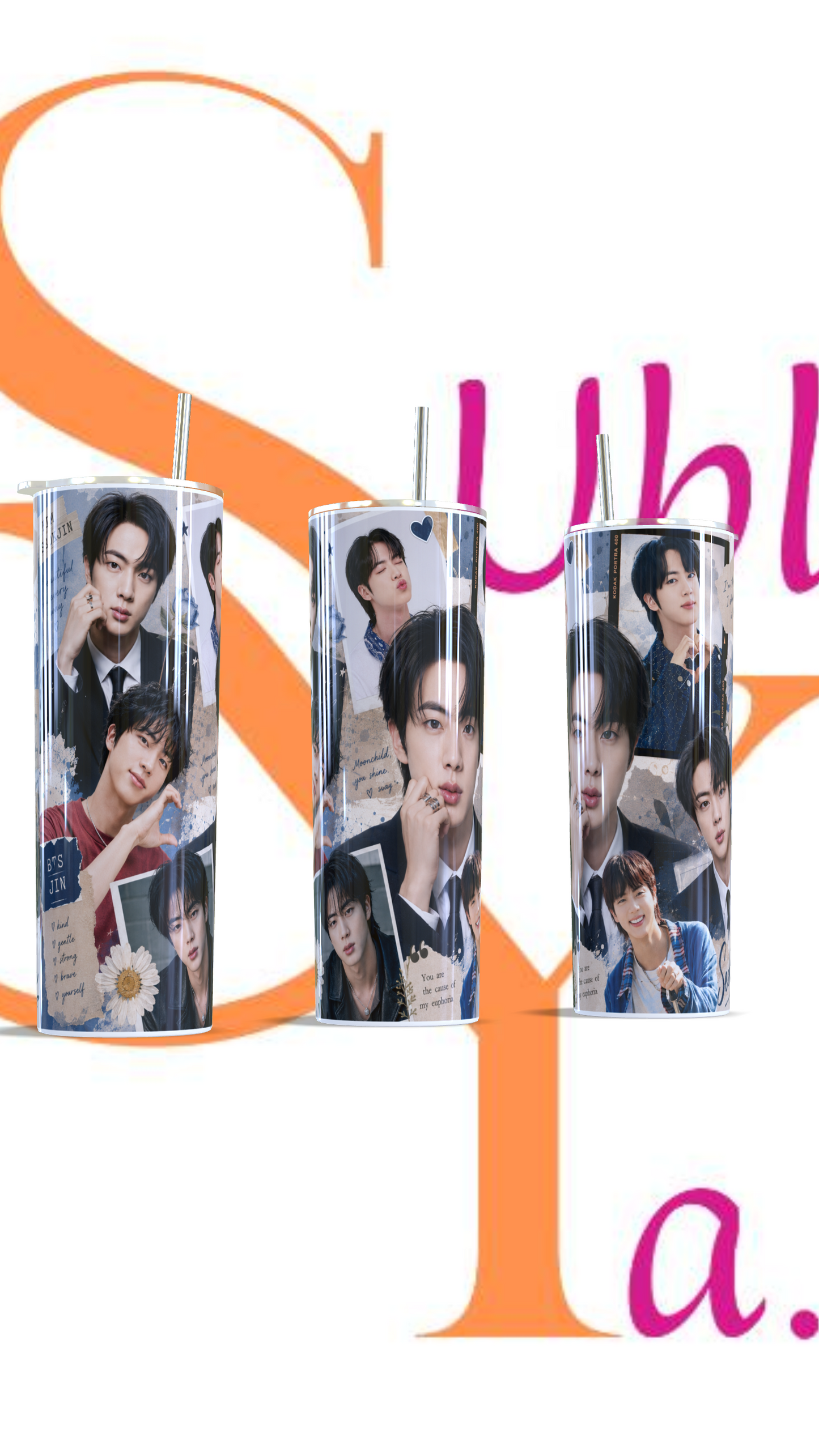 Vaso térmico Capacidad de 600ml, Jin Bts