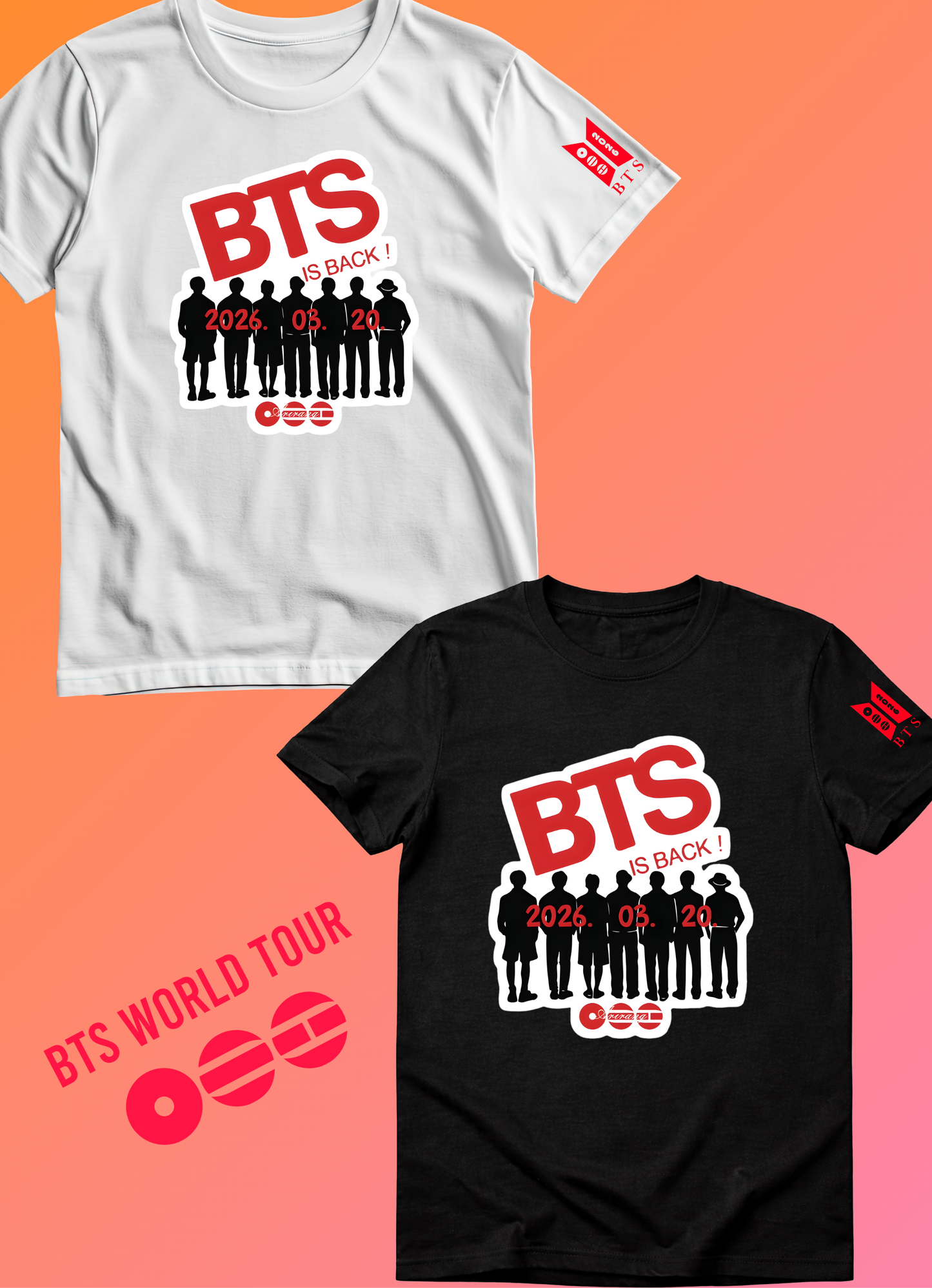 Poleras BTS WORLD TOUR | ARIRANG 2