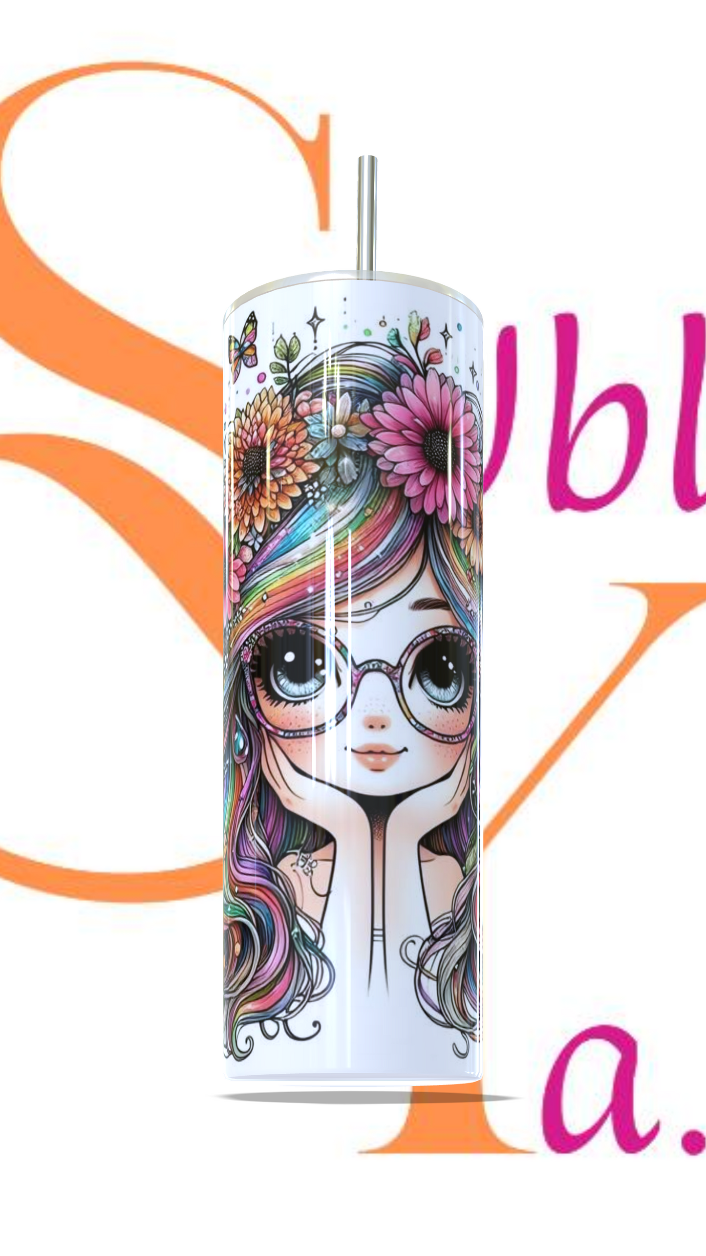 Vaso térmico de 600ml Chica