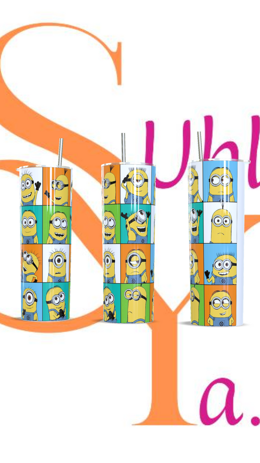 Vaso térmico de 600ml Temática Minion