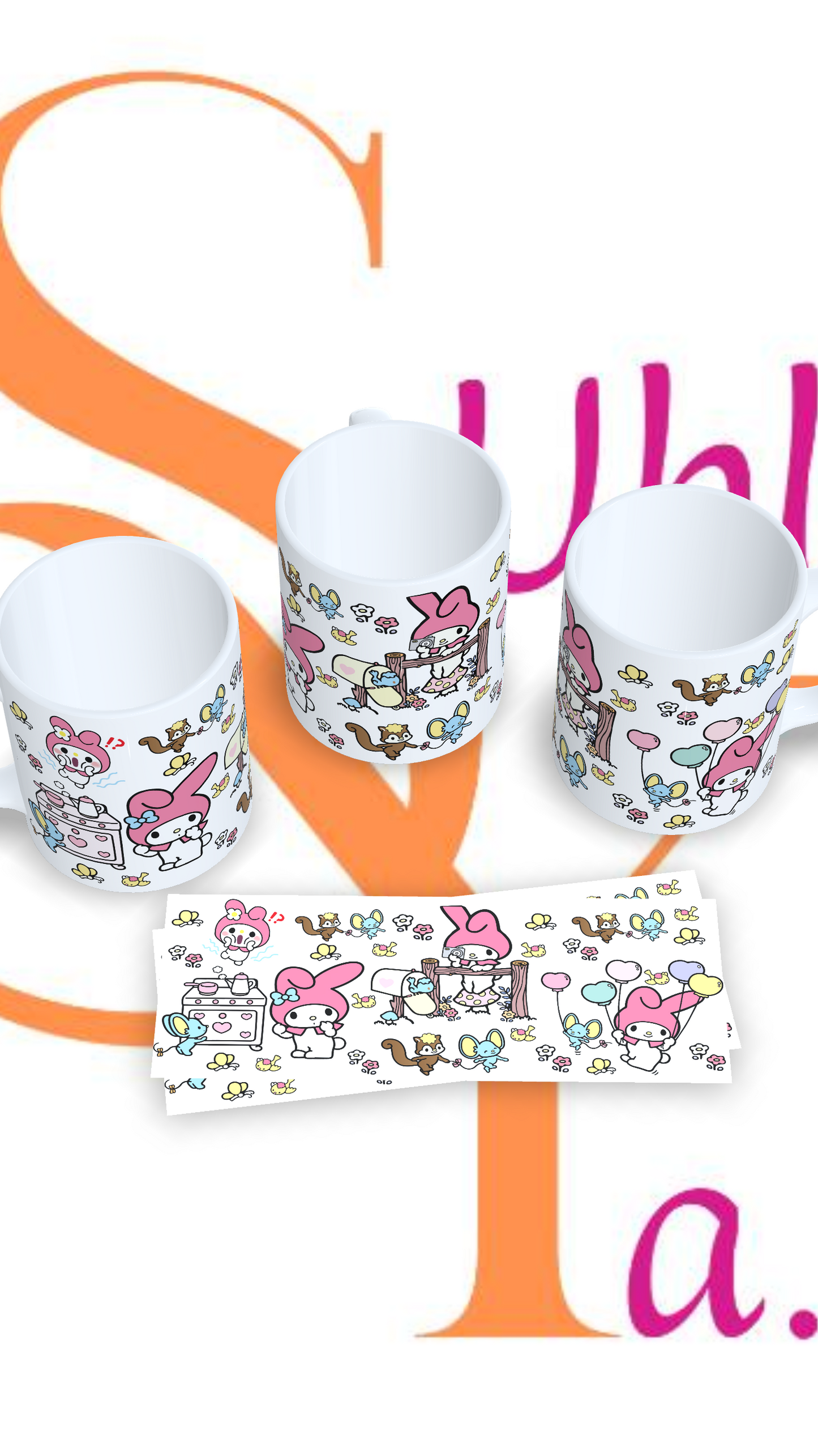 Tazas Personajes de Sanrio