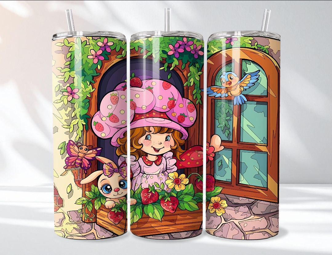 Rositas fresita Vaso térmico de 600ml