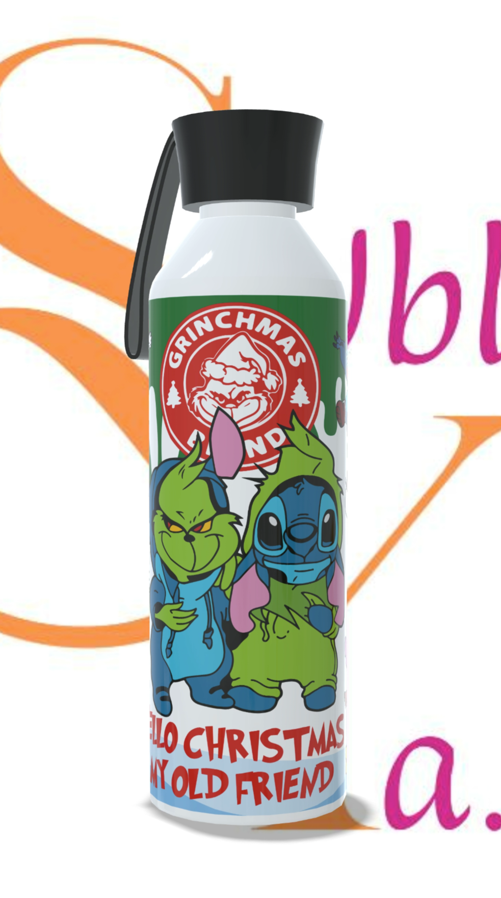 Botella de 750ml Grinch