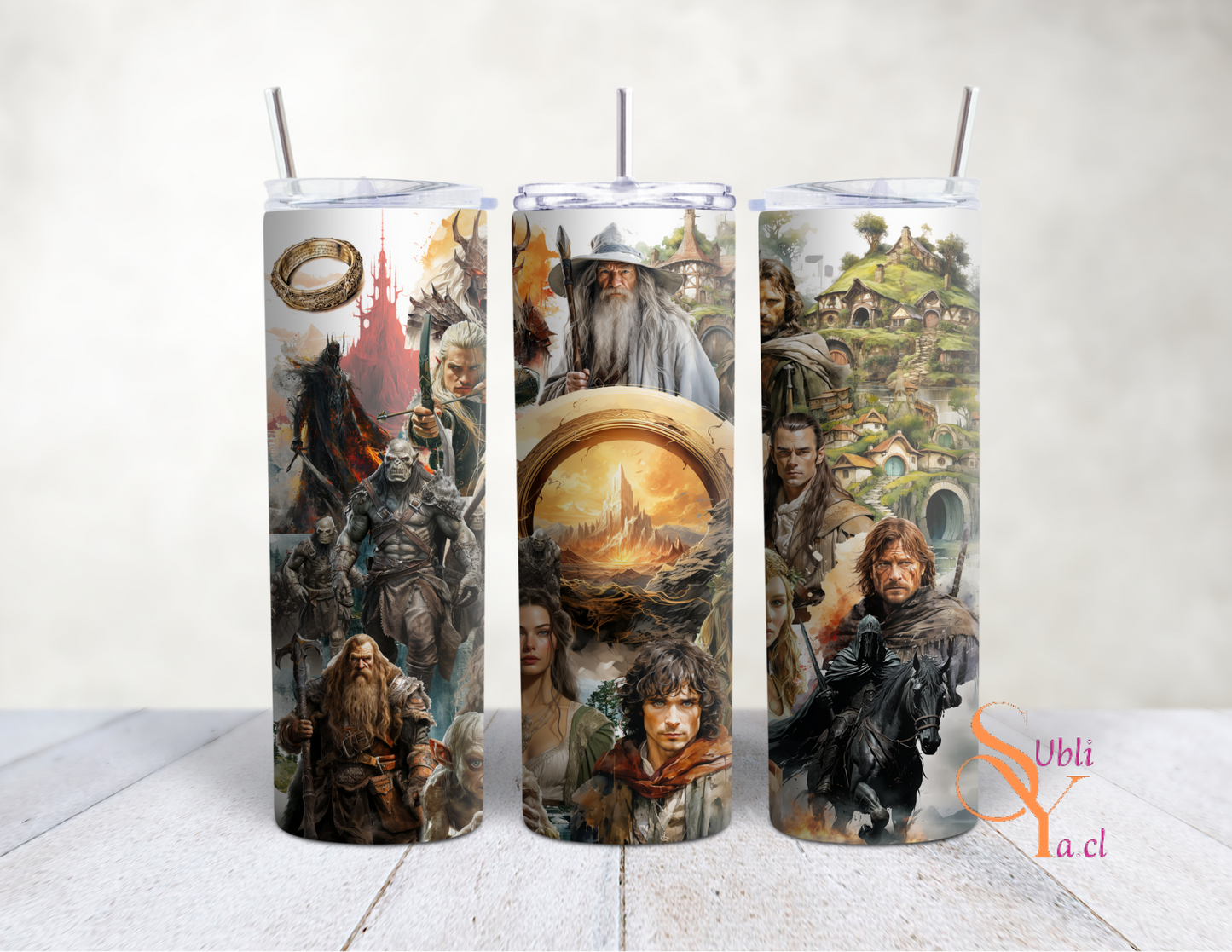 Vaso térmico de 600ml Señor de los anillos(The Lord of the Rings)