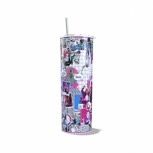 Vaso térmico de 600ml Spider Girls ( Spider Gwen)