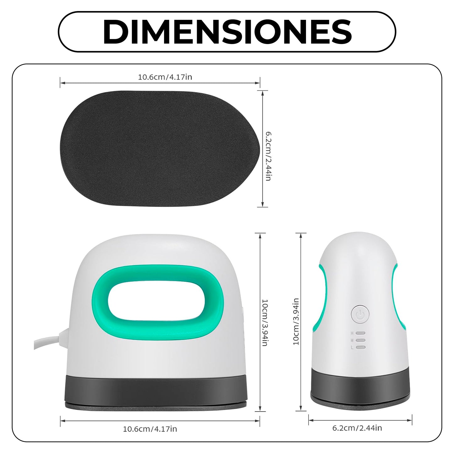 Máquina Mini Plancha Portátil Para Estampado Con Vinil