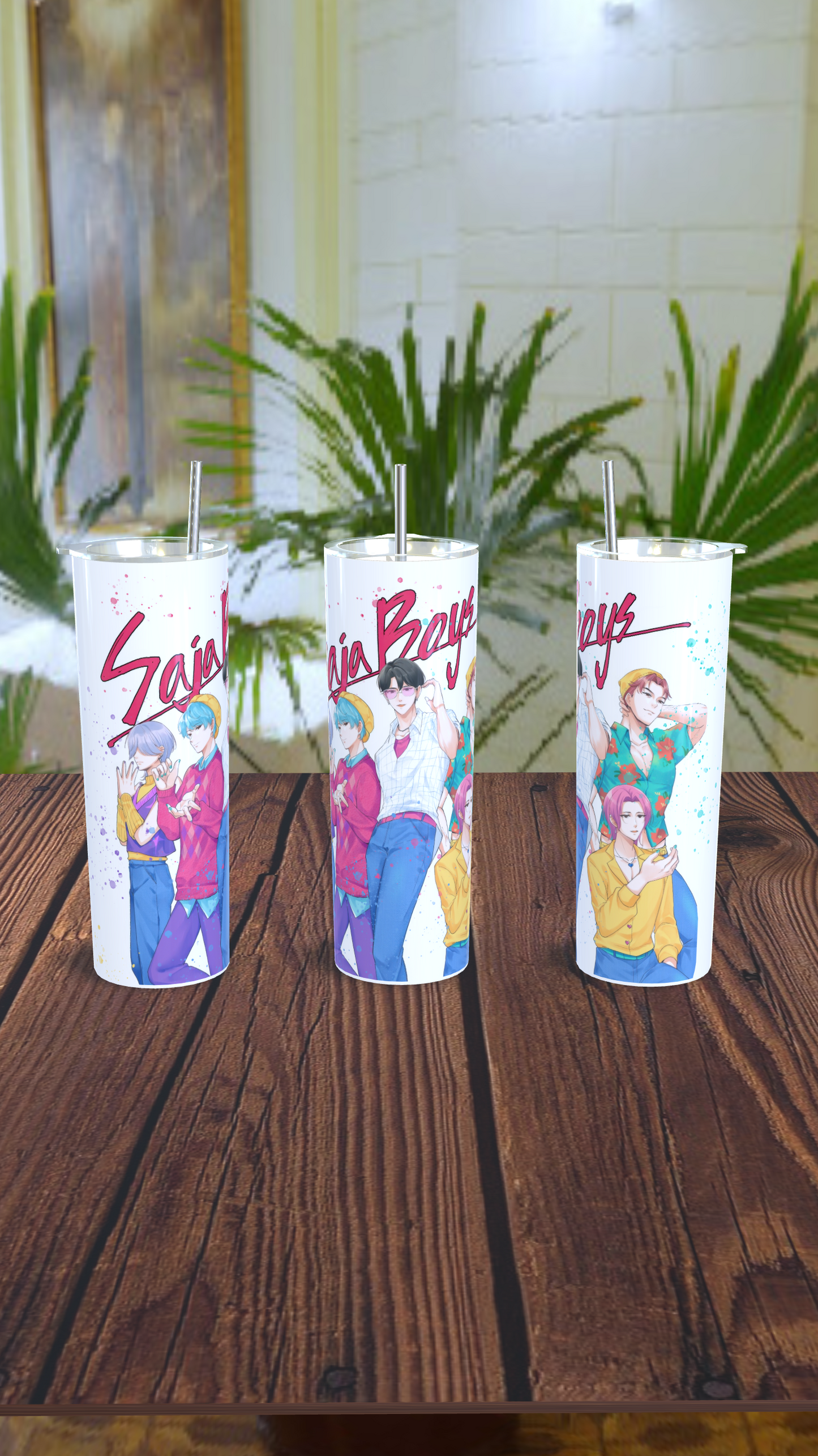 Vaso térmico Demon Hunters Kpop