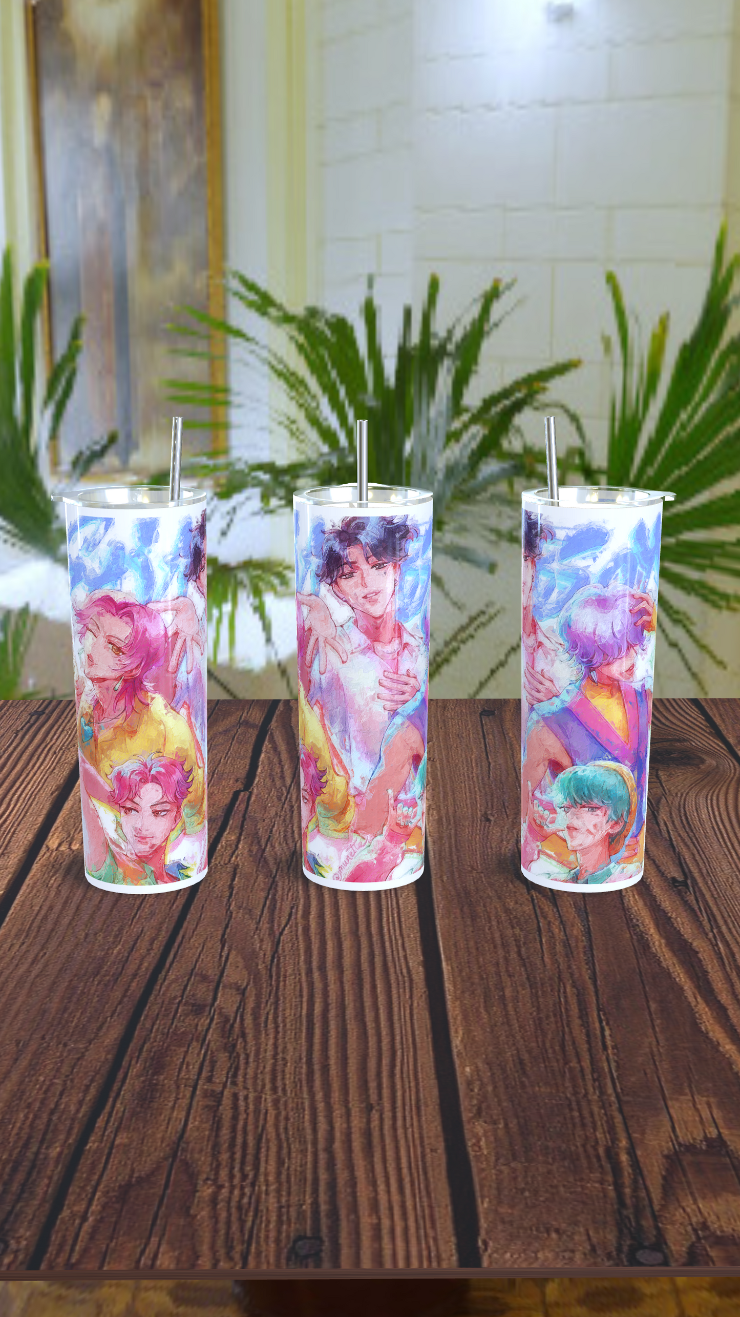 Vaso térmico Demon Hunters Kpop