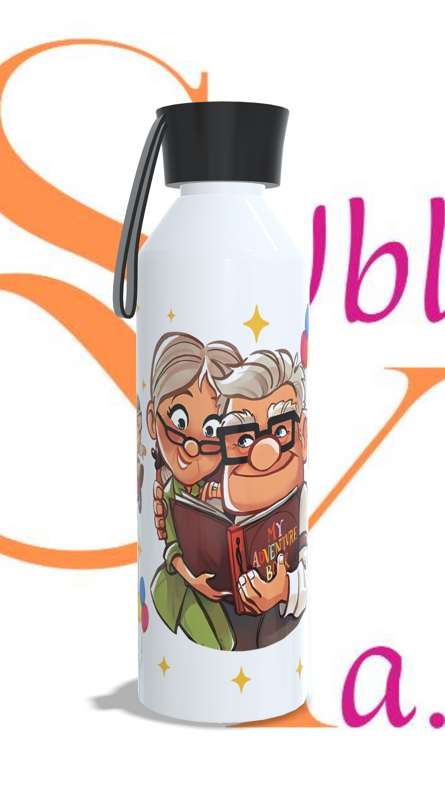 Botella de 750ml Temática Up