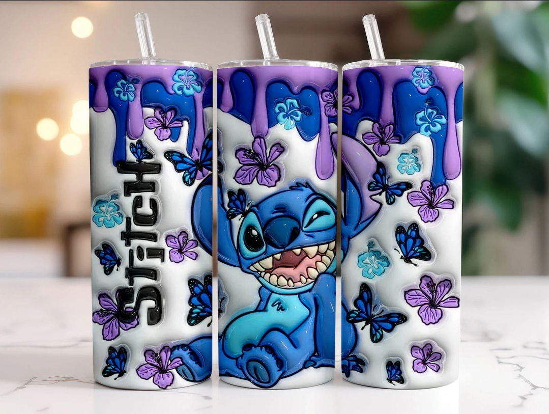 Tumbler Diseño Stitch