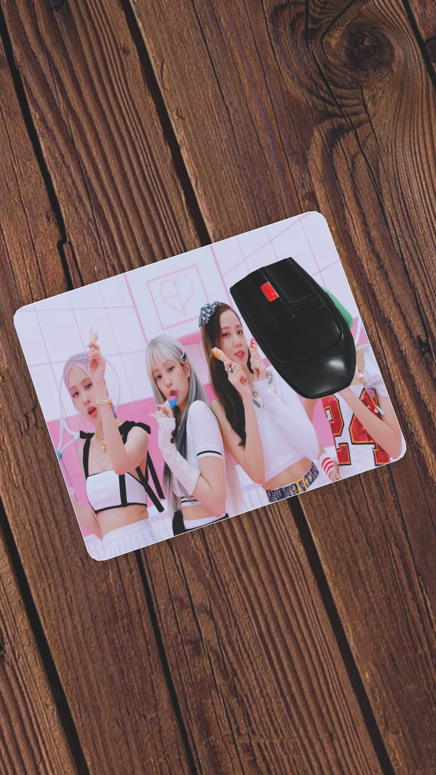 Maused pad Black Pink