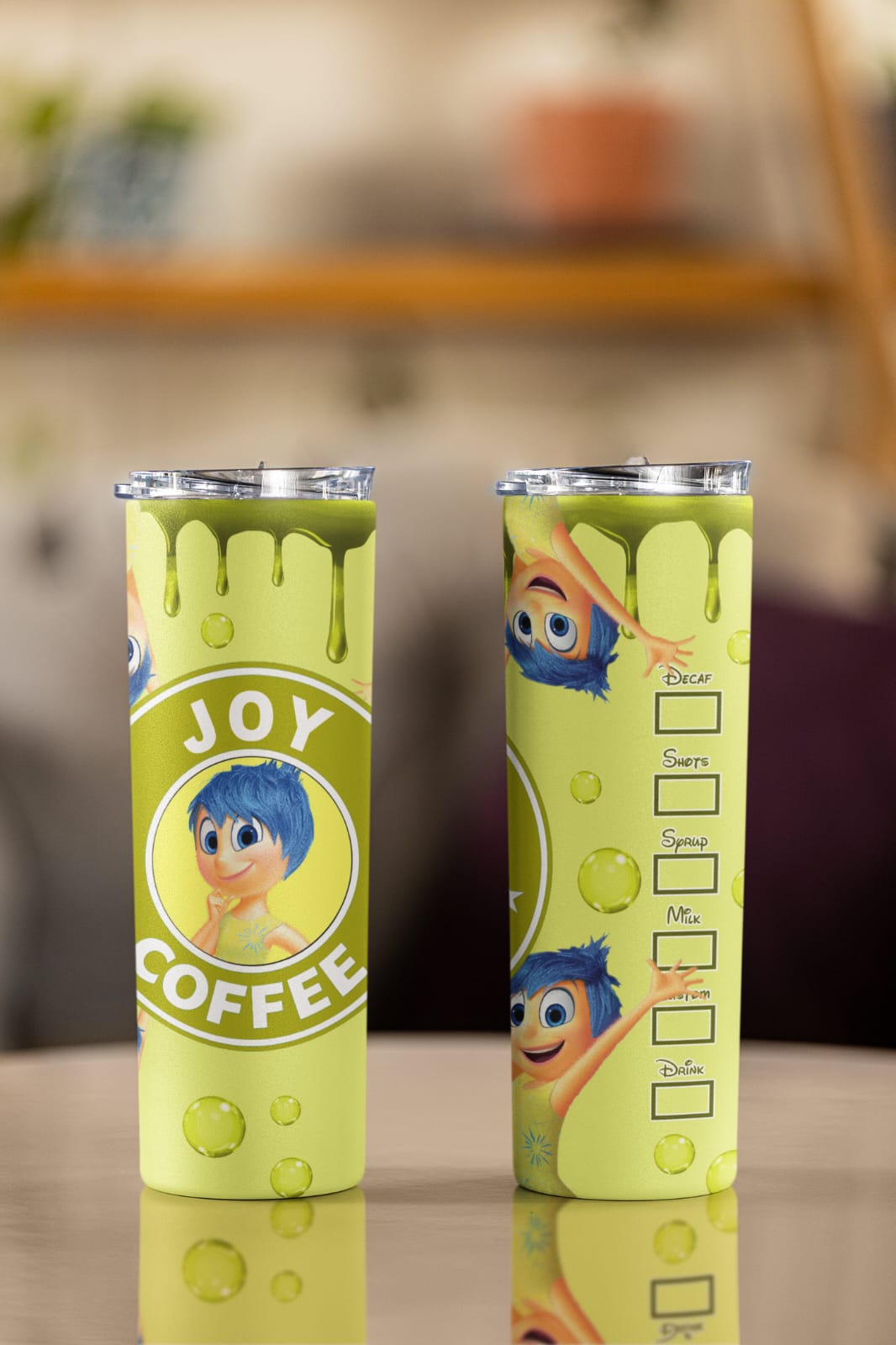 Vaso térmico de 600ml Temática Intensamente