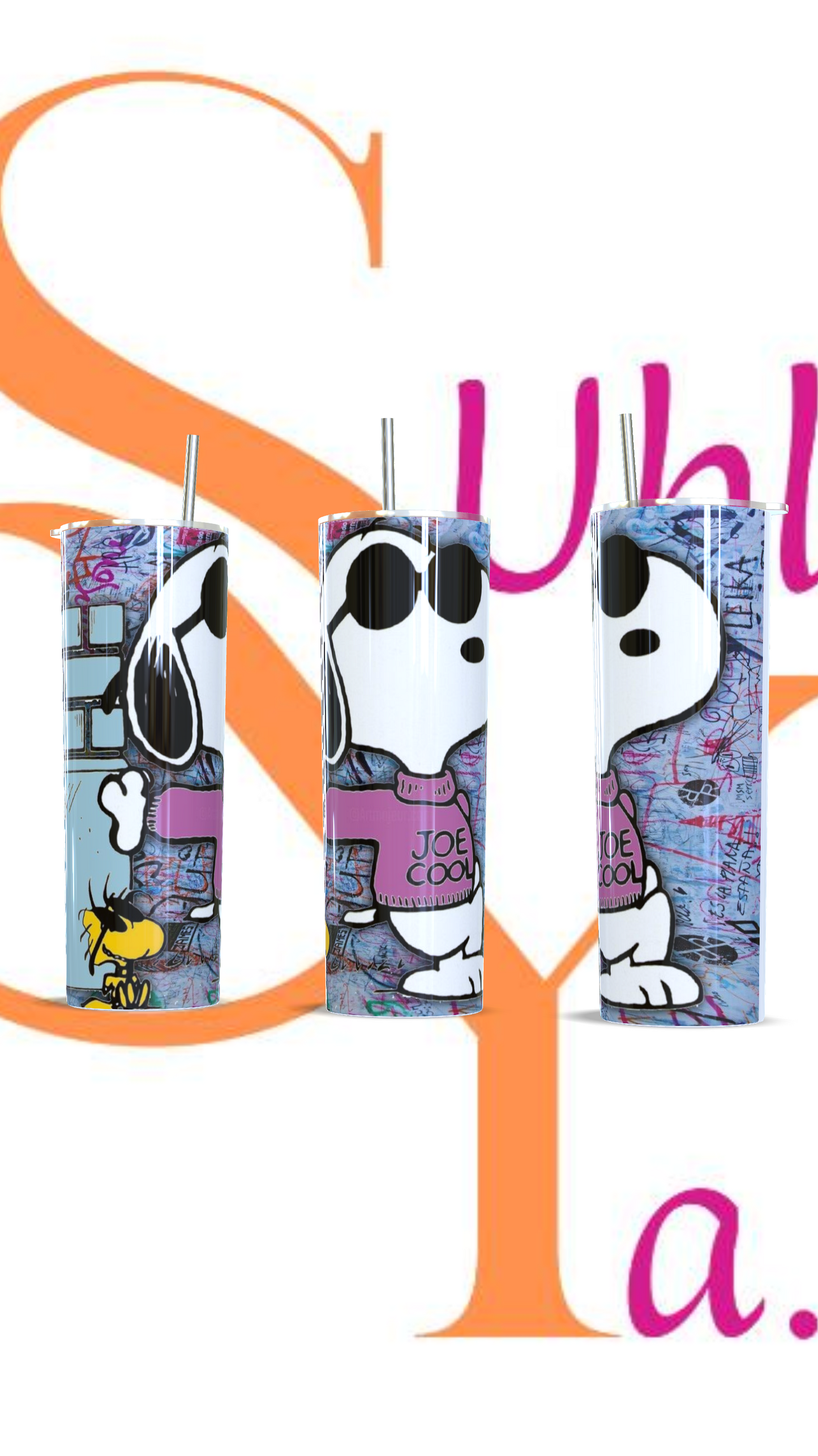 Vaso térmico de 600ml Temática Snoopy