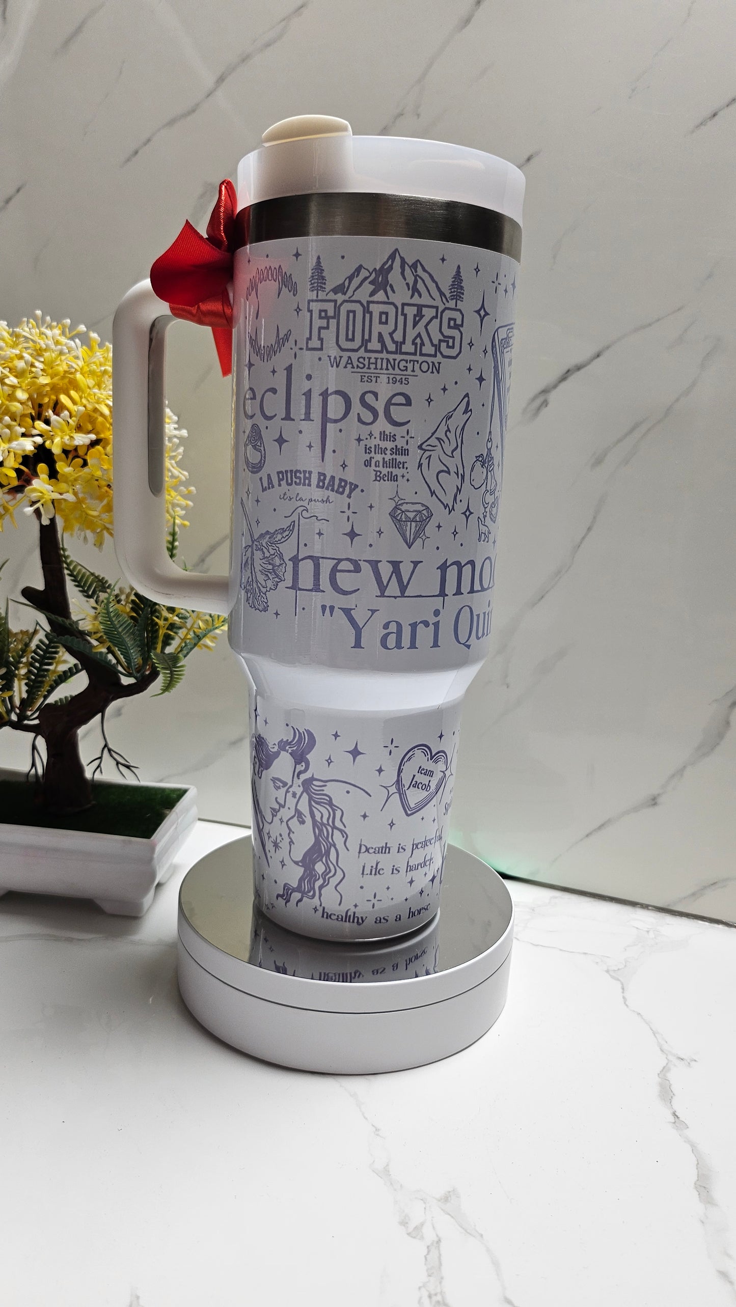 Vaso tipo Stanley, Crepúsculo, Vaso térmico de 40oz