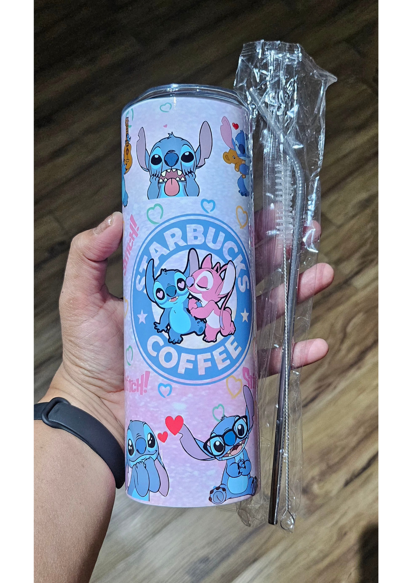 Tumbler térmico de 20oz Stitch