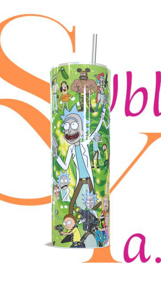 Vaso térmico Rick y Morty