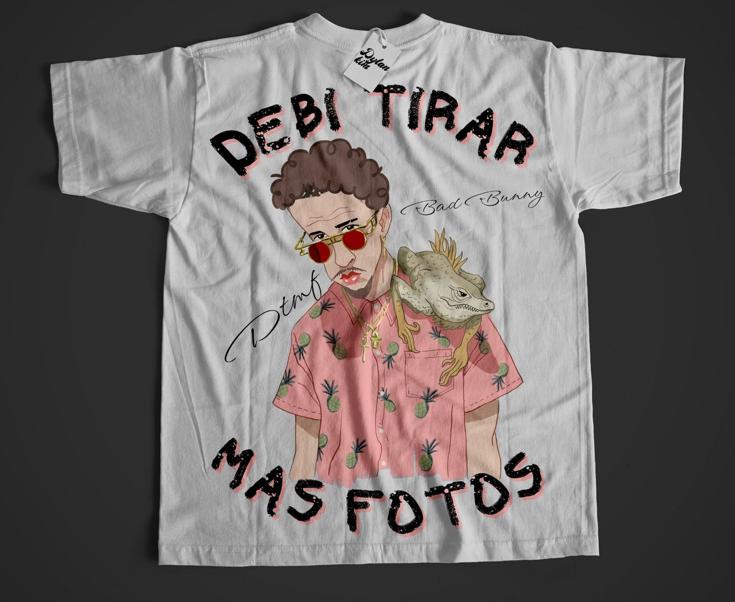 Polera Debí tirar más Fotos Bad Bunny