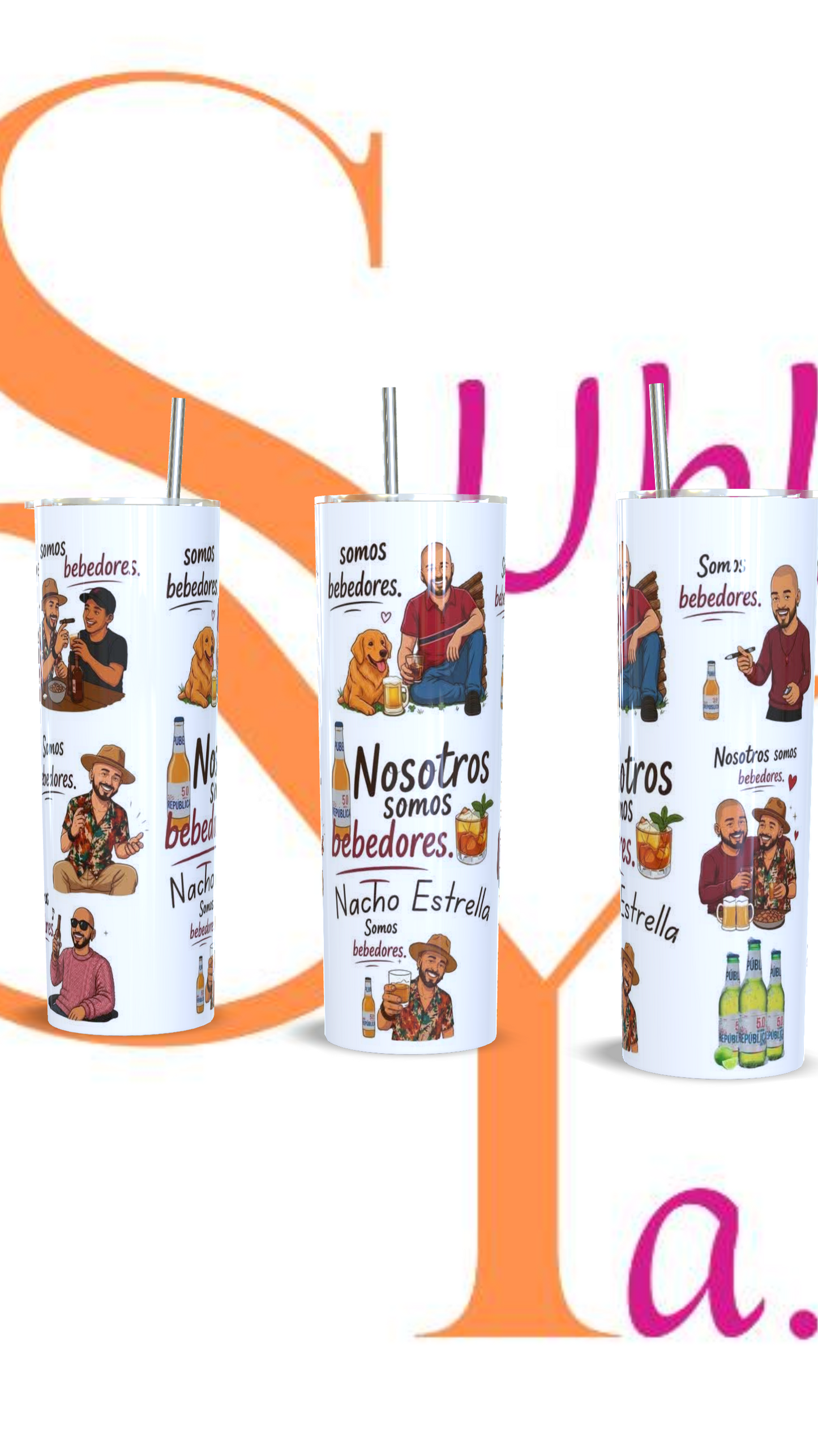 Nosotros somos bebedores, Vaso térmico de 600ml