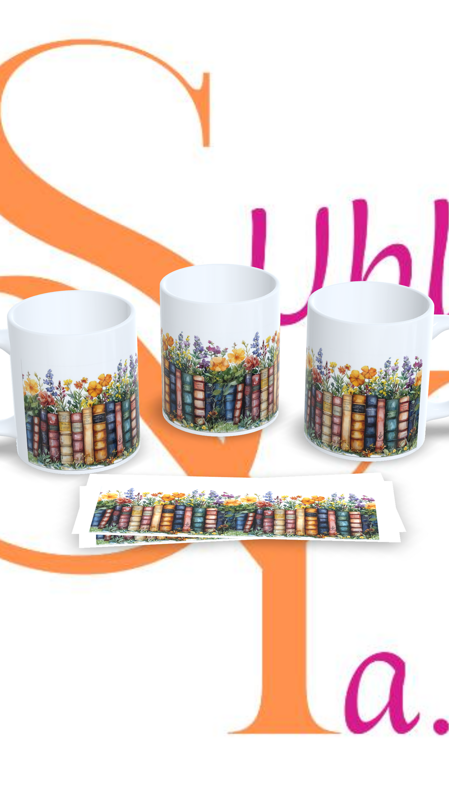 Taza diseño Libros