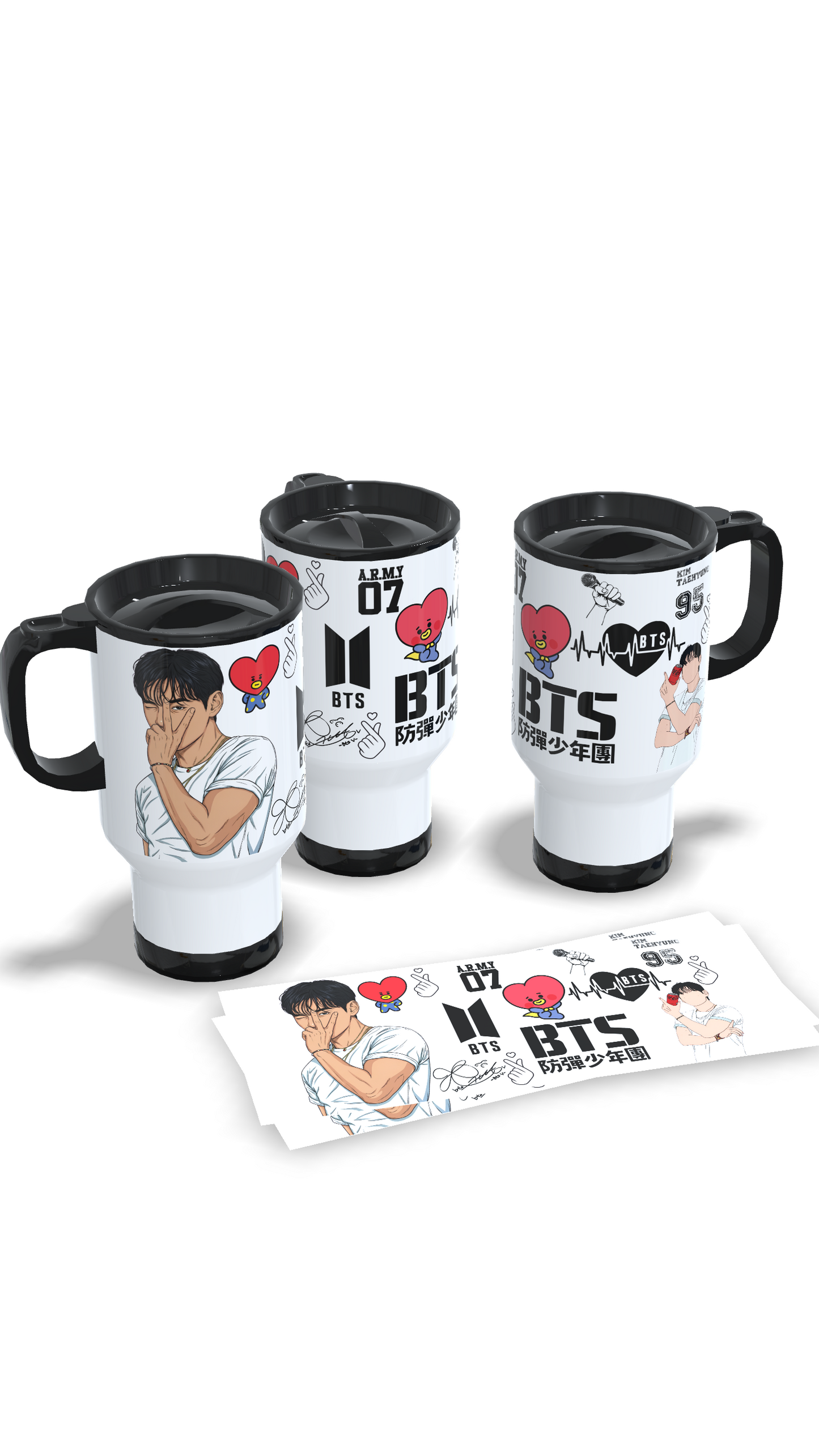 Mug térmico Taehyung bts 💜