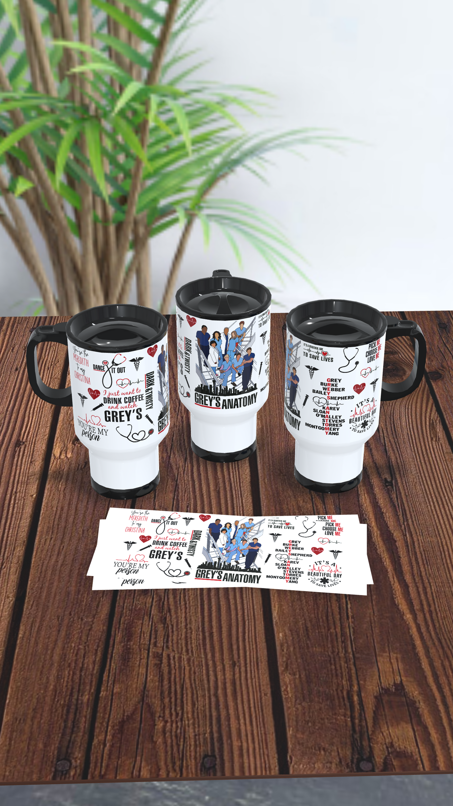 Mug térmico Grey's Anatomy