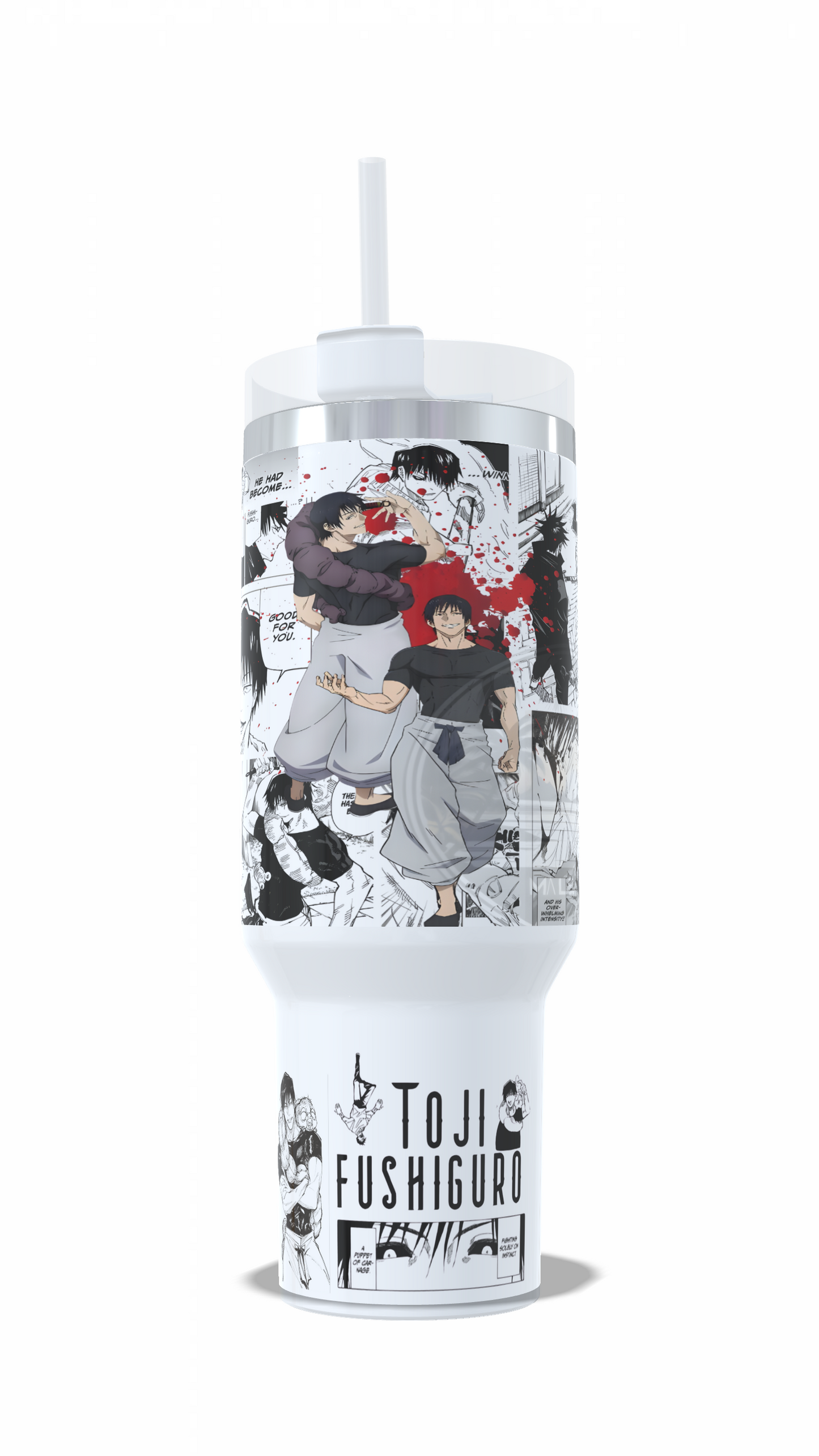 Vaso térmico tipo Stanley 40oz Toji Fushiguro