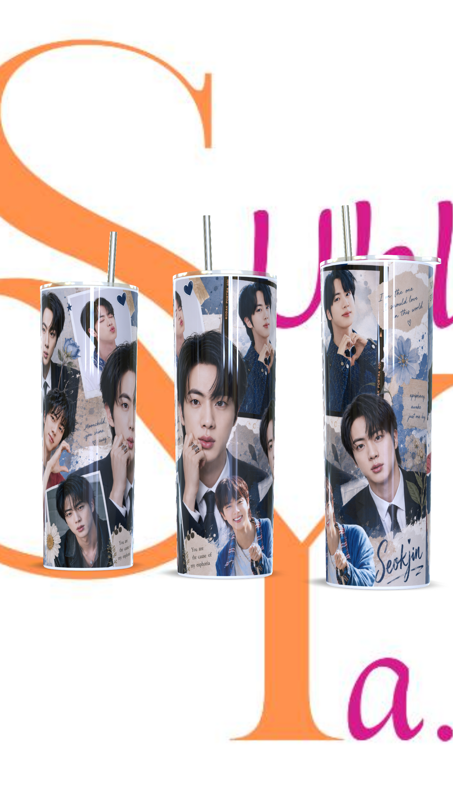 Vaso térmico Capacidad de 600ml, Jin Bts