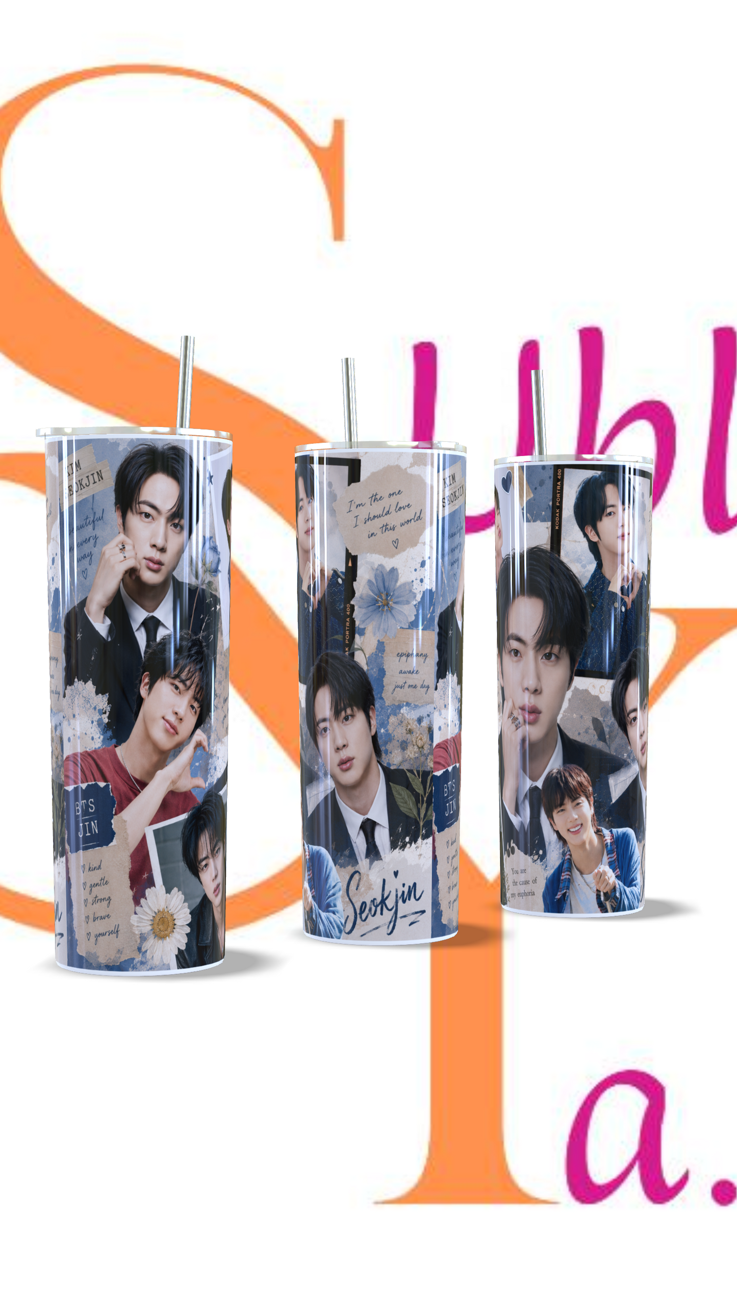 Vaso térmico Capacidad de 600ml, Jin Bts