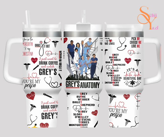 Vaso térmico 1.2litros Grey's Anatomy