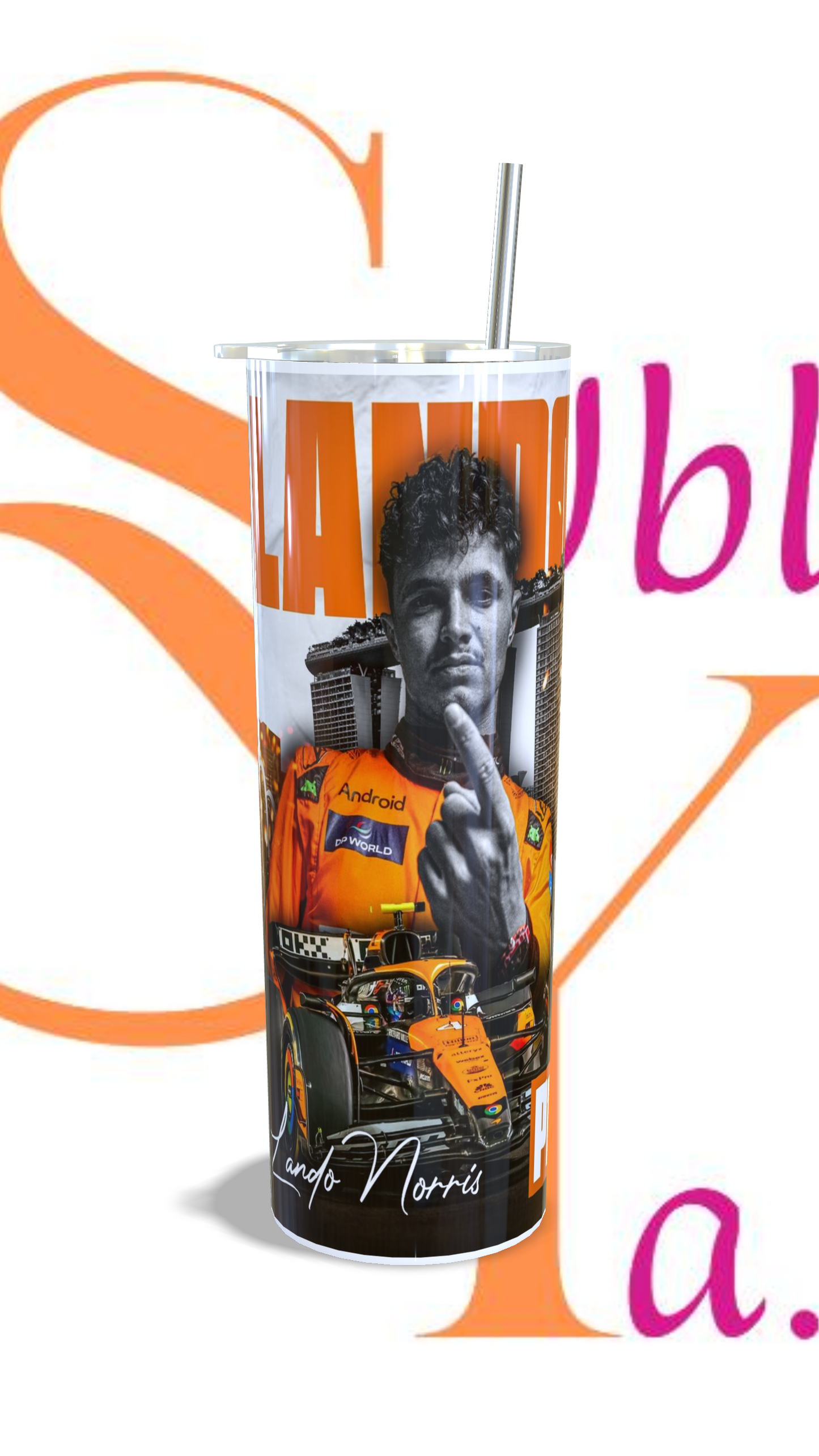 Vaso térmico de 600ml Lando Norris