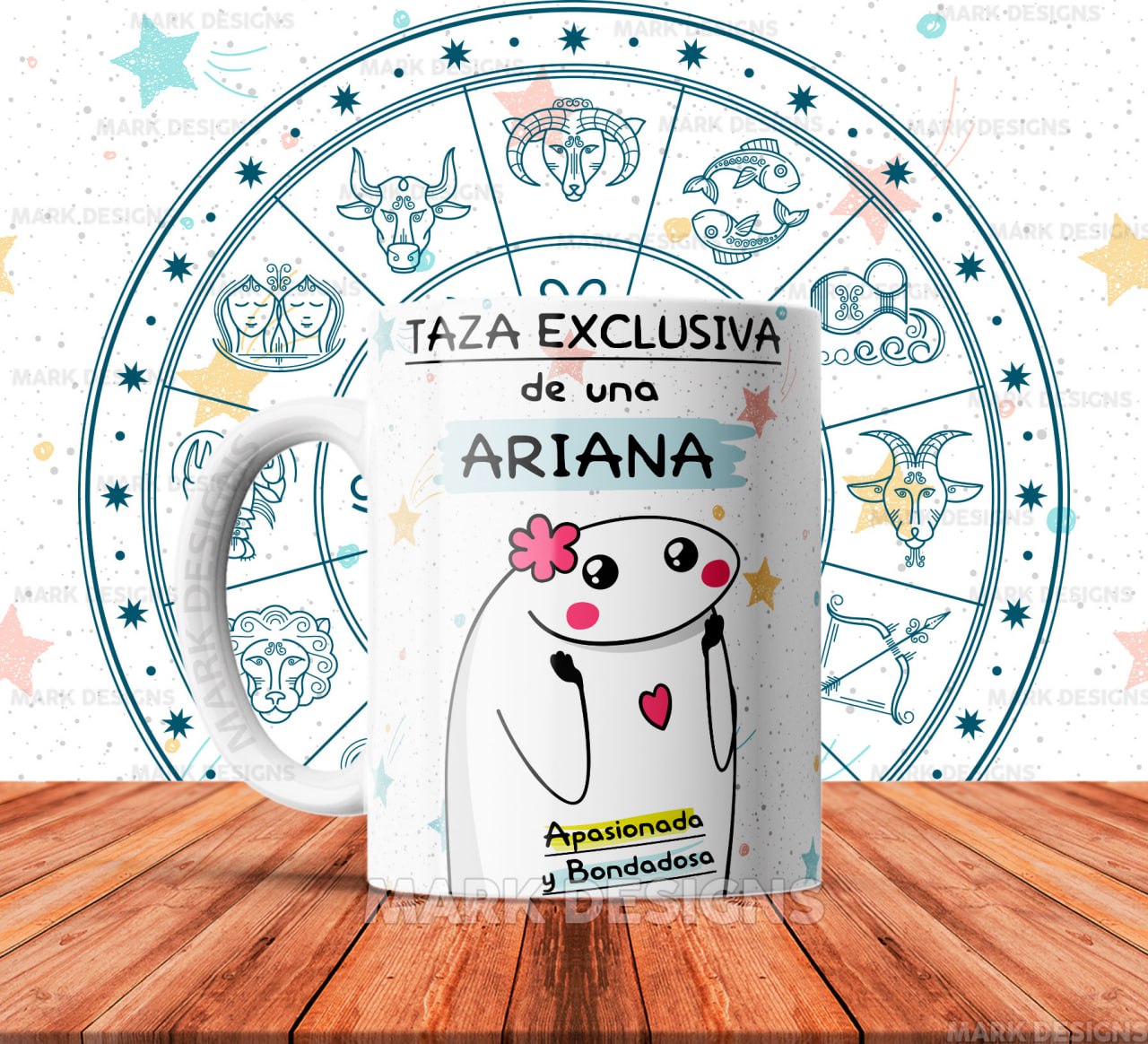 TAZAS SIGNOS DEL ZODIACO