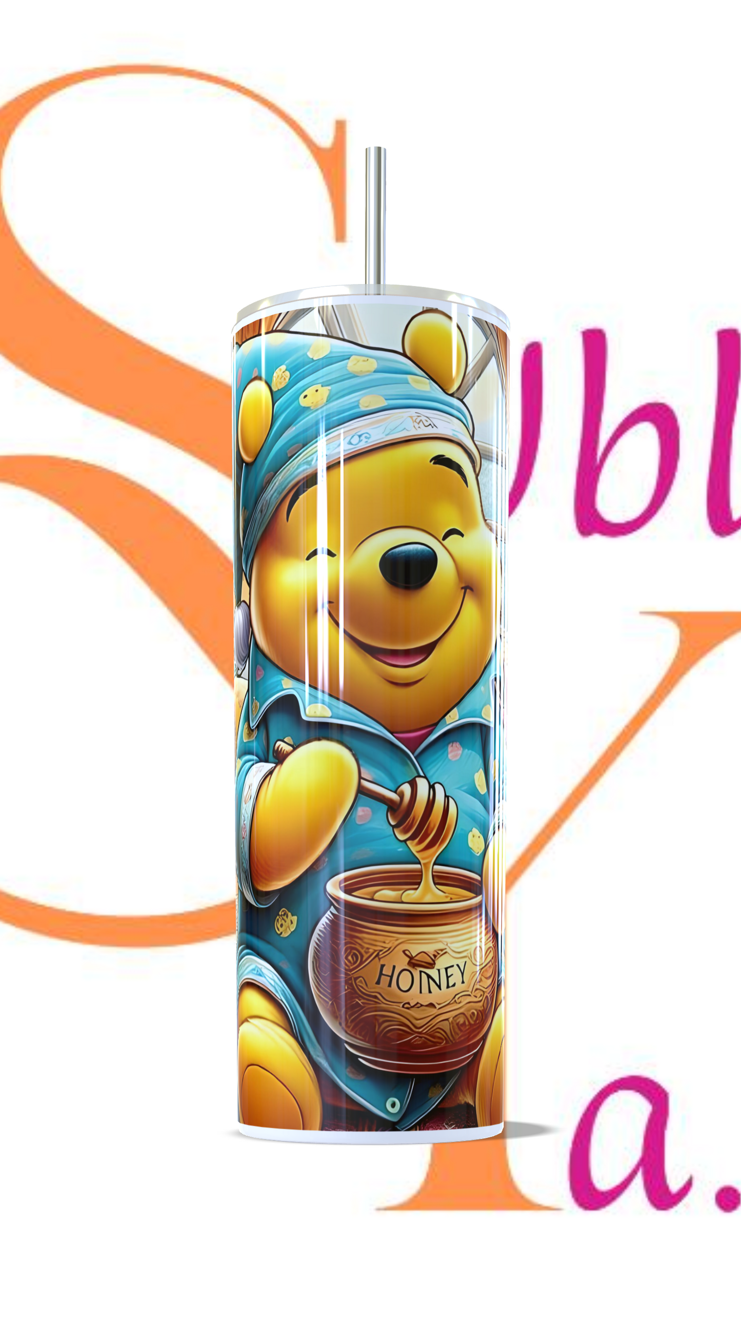 Vaso térmico de 600ml Winnie Pooh