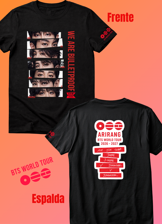 Polera BTS WORLD TOUR | ARIRANG