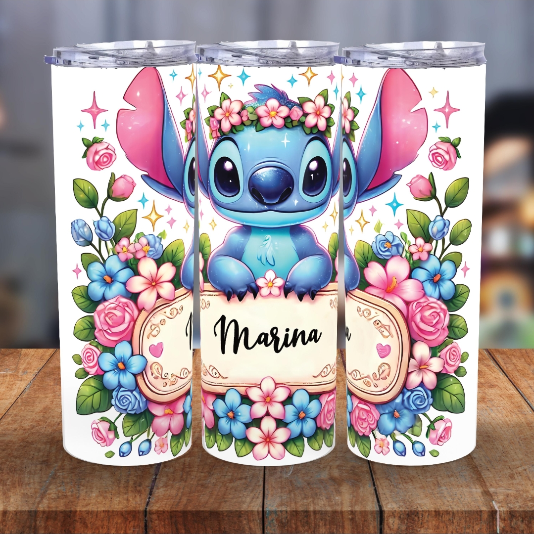 Tumbler Diseño Stitch