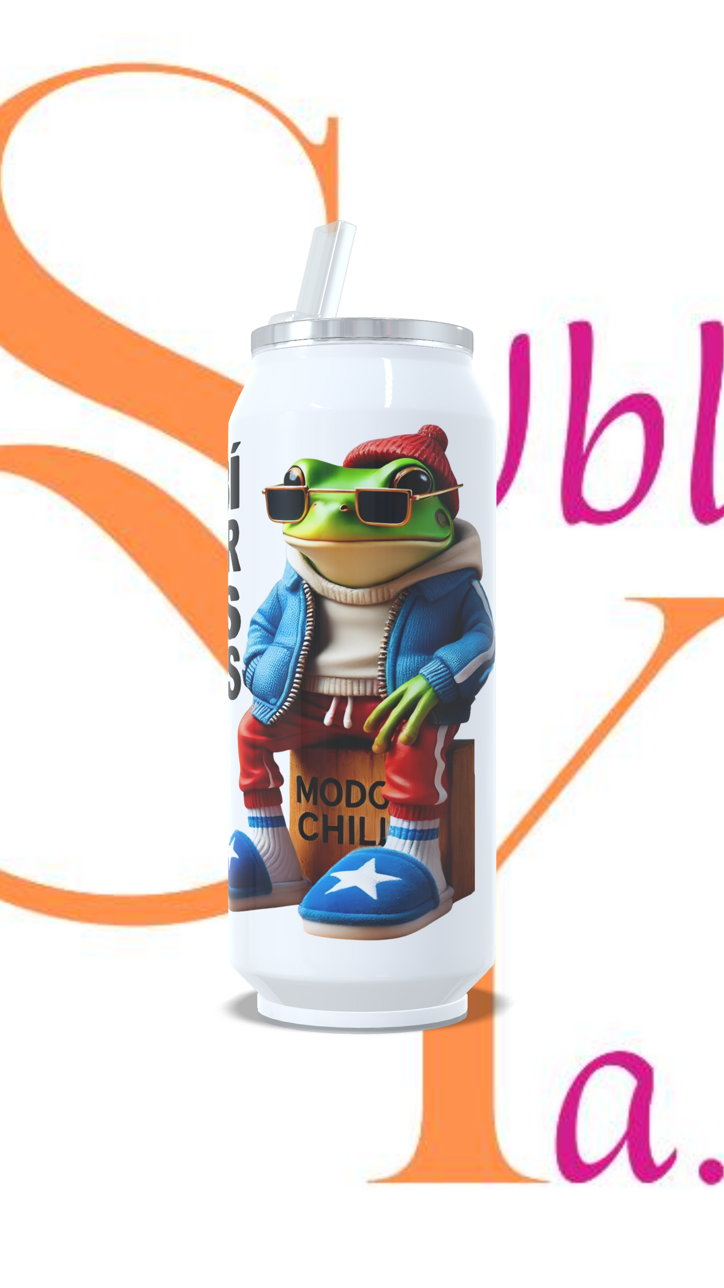 Vaso térmico de 470ml Bad Bunny Debí tirar más Fotos
